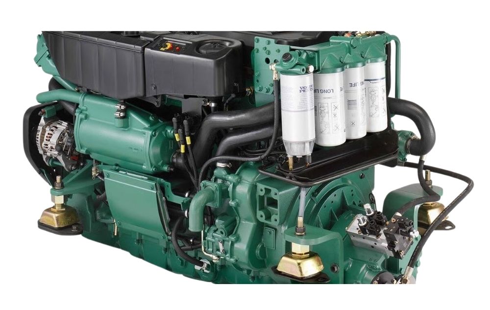 Volvo penta d9a2e Inboard engine 6-cylinder